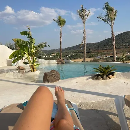 El Mirador-finca El Atardecer Lägenhet Los Santos de Maimona