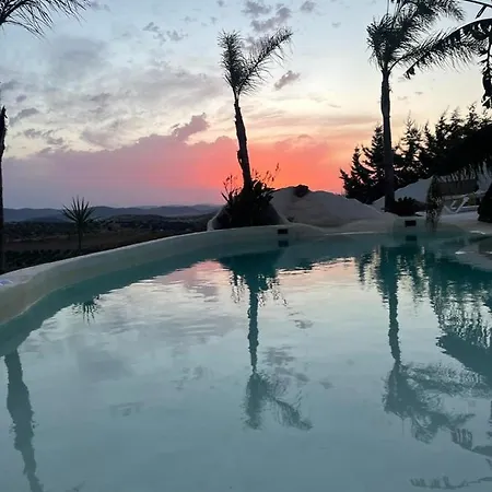 El Mirador-finca El Atardecer Lägenhet Los Santos de Maimona
